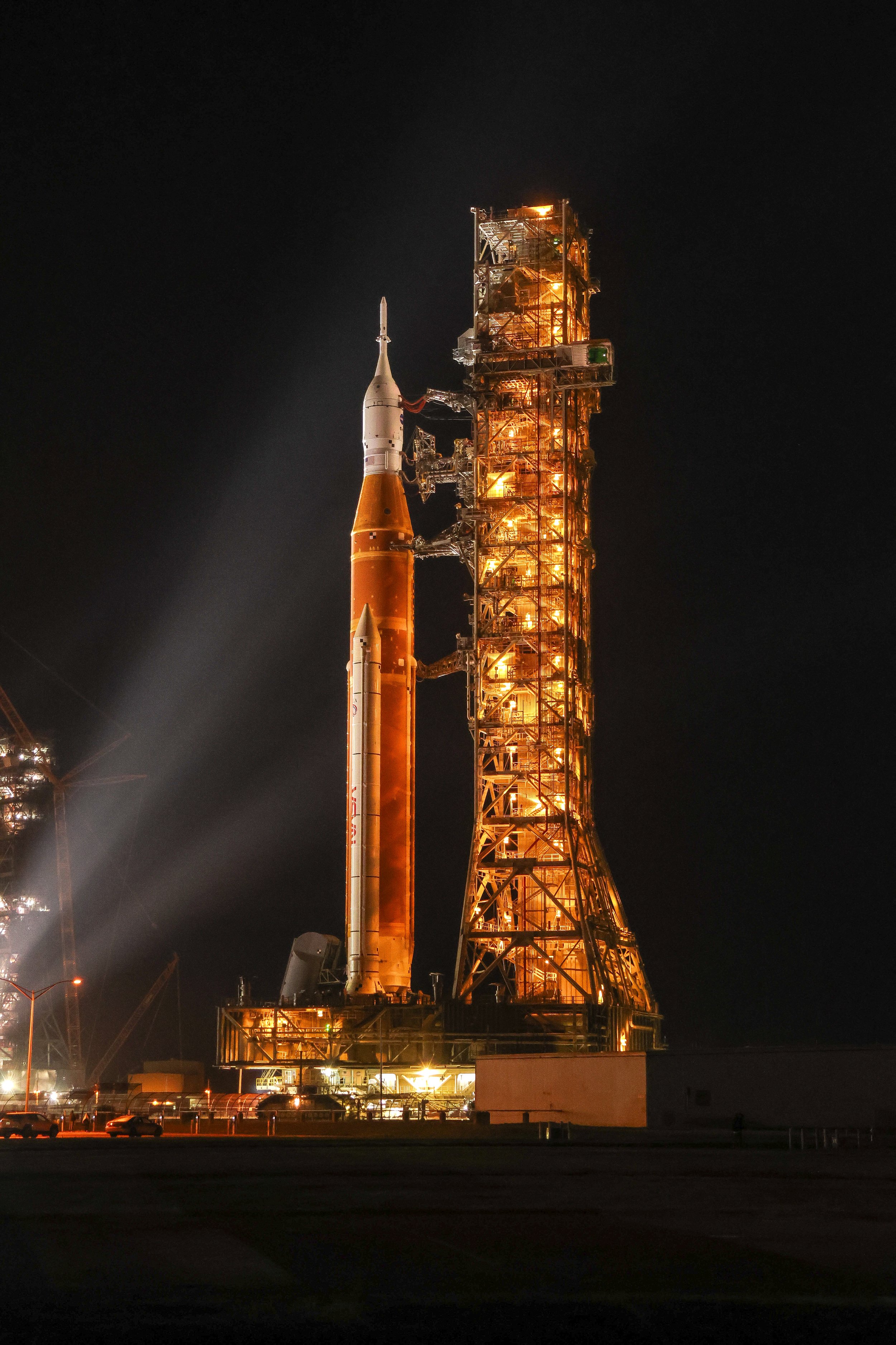 Artemis II Roll Out Spotlight