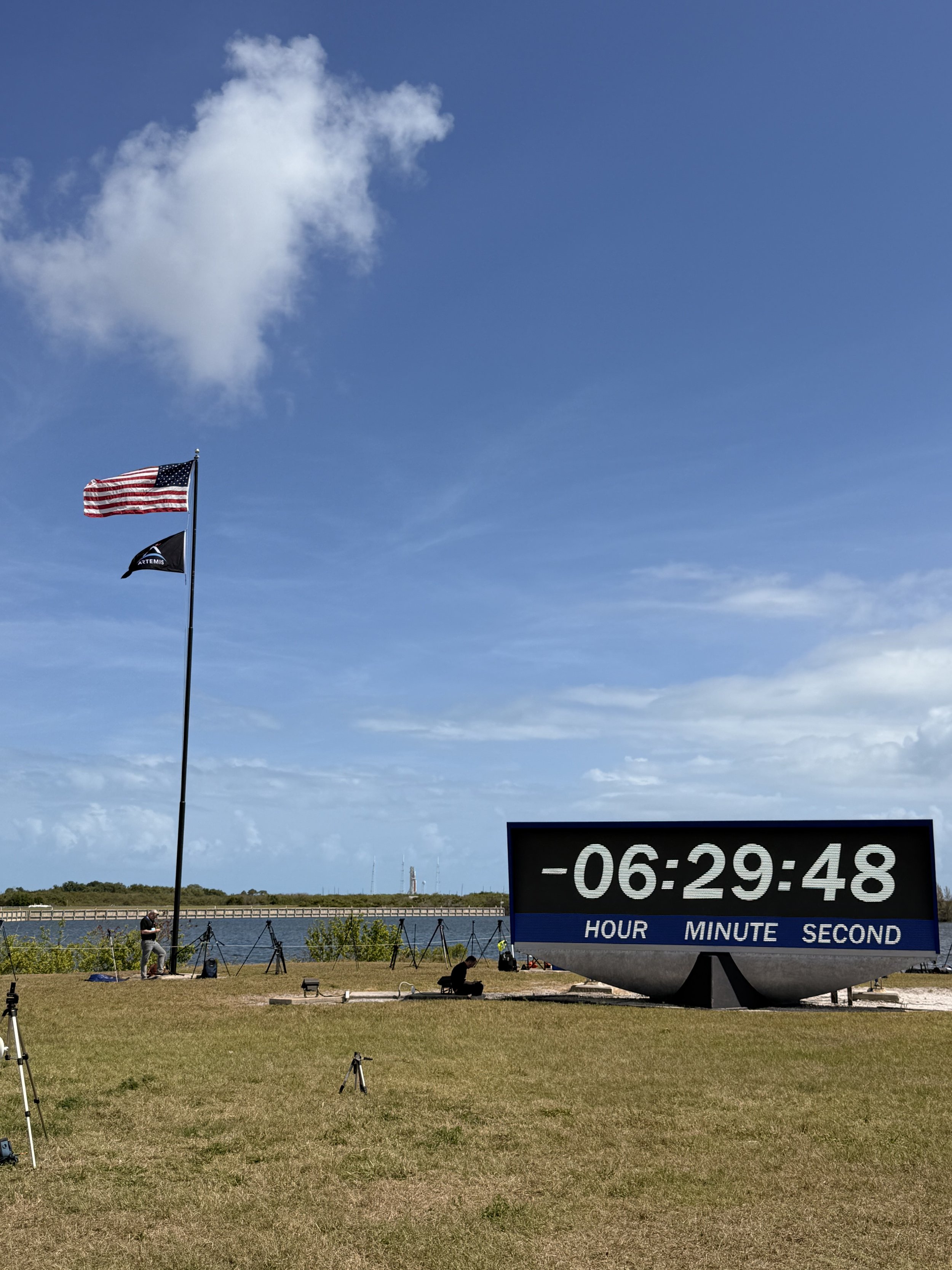 NASA Countdown Clock