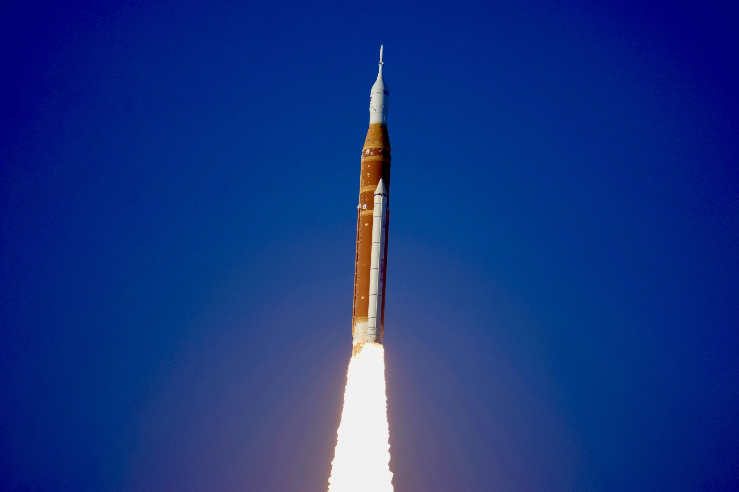 Artemis II in Flight